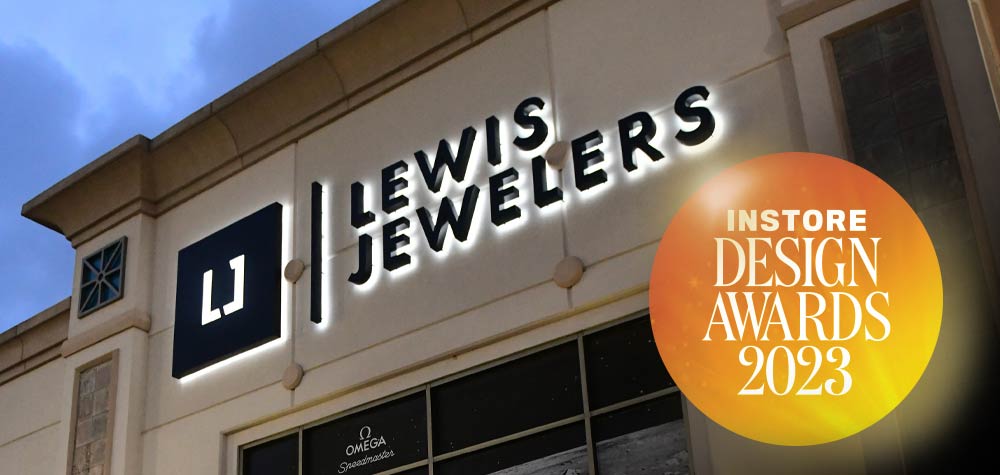 INSTORE Design Awards 2023 Winner – Lewis Jewelers